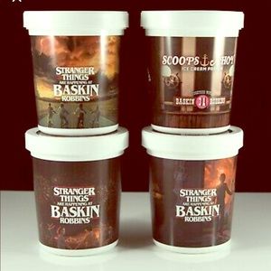 Stranger’s things quart container collectible.